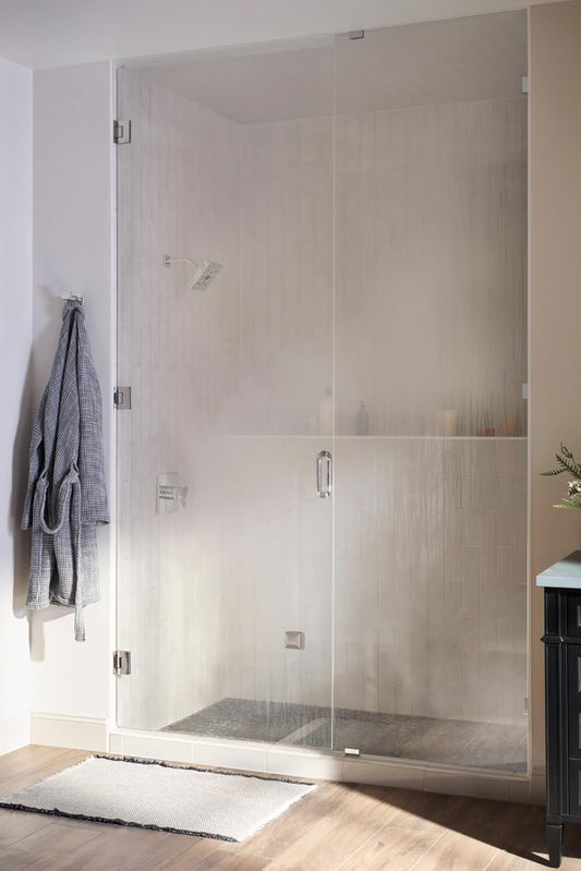 Delta SimpleSteam 4kW Steam Shower System Kit – Lumicoat Chrome, Generator + Square Control + Steam Head (5P-EST04-PR)