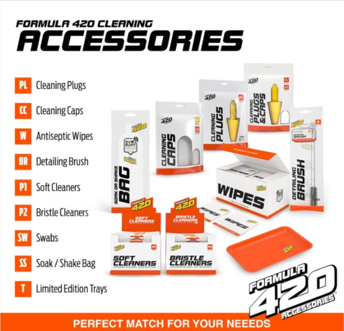 Formula 420 Cleaning Plugs Cleaning, Storage and Odor Proofing Formula 420 Accessories 3 Plugs