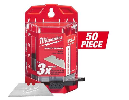 Knife Blades Bulk Pack 50 Piece
