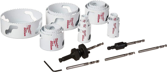 Milwaukee 49-22-4105 Master Electricians Ice Hardened Hole Saw Kit 19 Piece