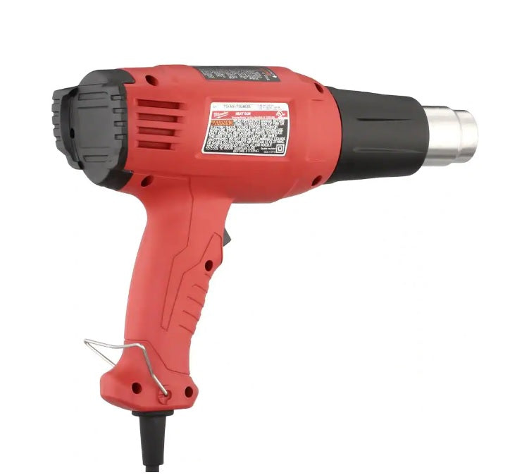 Milwaukee 8975-6 11.6 Amp 570/1000-Degree Fahrenheit Dual Temperature Heat Gun Color: NA, Model: 8975-6, Tools & Outdoor Store