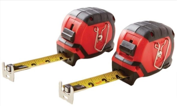 Milwaukee 48-22-0125G 25 ft. Magnetic Tape Measure 2Pack
