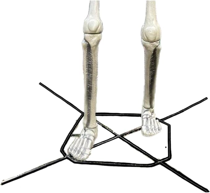 Home Accents 12 ft. Giant-Sized Skeleton with LifeEyes