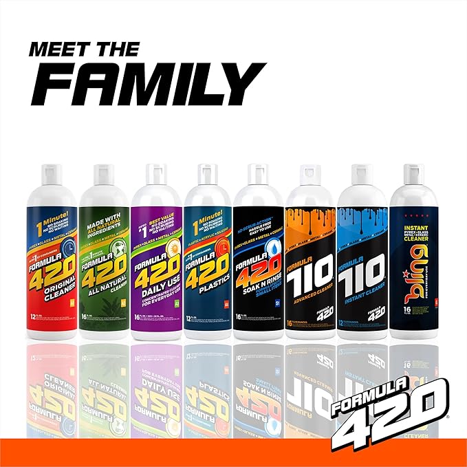 Formula 420 Original Cleaner - Glass Cleaner Safe on Glass, Metal, Ceramic, Quartz and Pyrex Cleaner