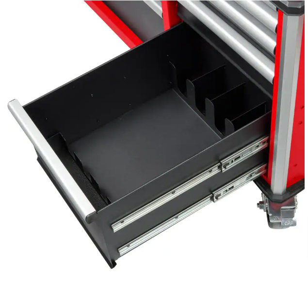 Milwaukee High Capacity 52 in. 11-Drawer Tool Chest Mobile Workbench with Clamp-Ready Wood Top