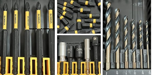 DEWALT Screwdriver and Drill Bit Set (FlexTorq impact Driver bit set 100pc)