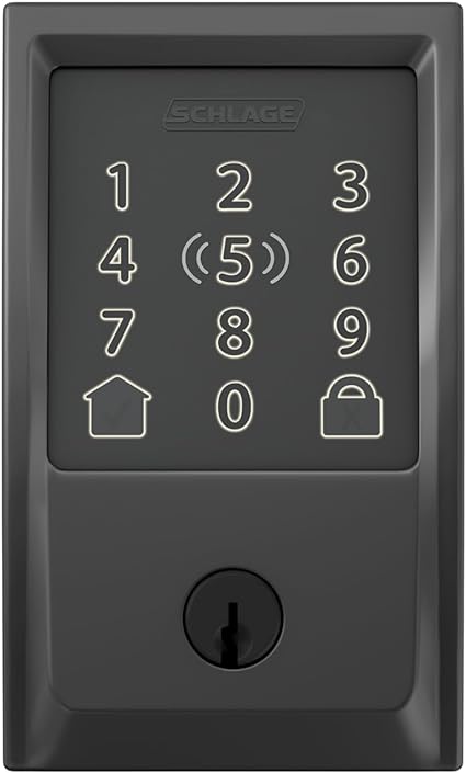 Schlage BE499WB CEN 622 Encode Plus Smart WiFi Deadbolt Lock