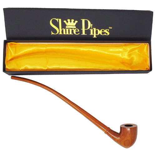 Shire Pipe Churchwarden Tomahawk - 13" Cherry Wood Tobacco Pipe
