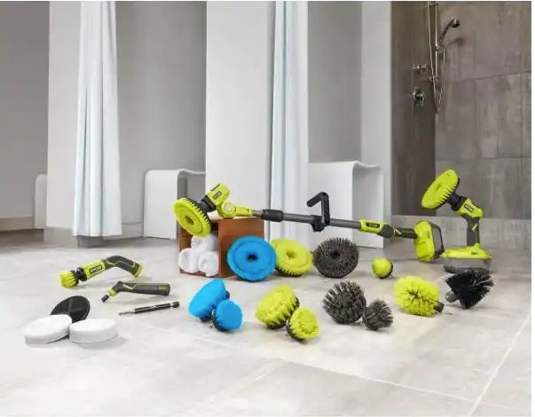 Ryobi RAKSCRUBH Hard Nylon Brush (Single) - PuraVizion