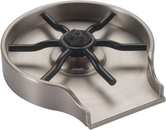 Delta GR150-SP Glass Rinser for Kitchen Sinks – SpotShield Stainless, High-Pressure Countertop Rinser