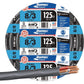 Southwire Romex 8/3 NM-B Copper Wire with Ground 125 ft, Black (63949202)