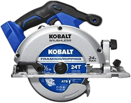 Kobalt 24-Volt Max 6-1/2-in Cordless Circular Saw Brake