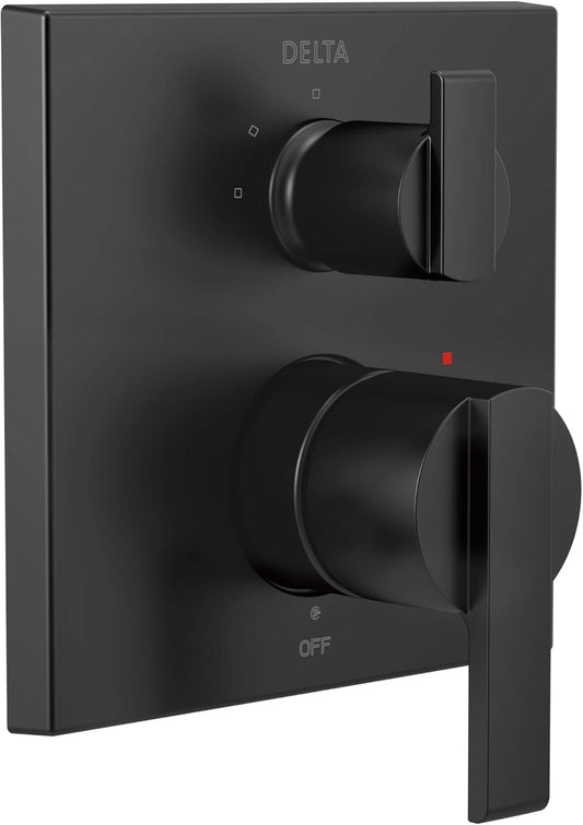 Delta T24867-BL Shower Valve Trim Matte Black - main product image