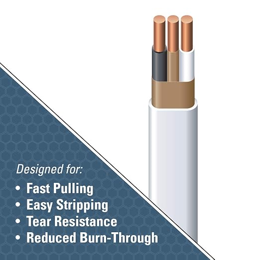 Southwire Romex SIMpull 14/2 NM-B Copper Cable with Ground 250 ft - alternate view 1