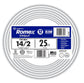 Southwire Romex SIMpull 14/2 NM-B Copper Wire with Ground 25 ft White (28827421)