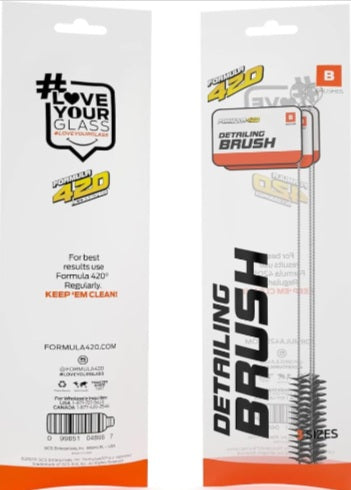 Formula 420 Detailing Brush Set 3 Size Brushes Cleaning Brush Pack Formula 420 Accessories (3 Pc Set)