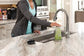 Delta GR150-SP Glass Rinser for Kitchen Sinks – SpotShield Stainless, High-Pressure Countertop Rinser