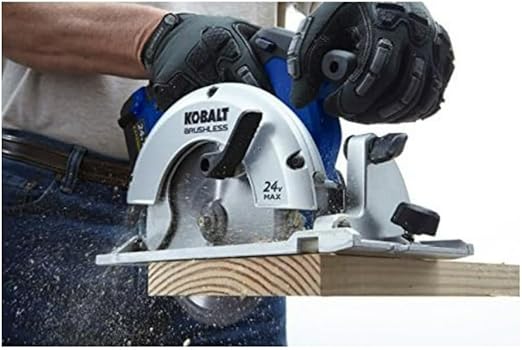 Kobalt 24-Volt Max 6-1/2-in Cordless Circular Saw Brake