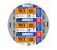 Southwire 10/2 Armorlite Metal Clad (MC) Cable 125 ft, 30 Amp, Aluminum Armor