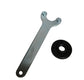 Milwaukee Genuine OEM 48-03-1050 Spanner Wrench and Spindle Flange Lock Nut Combination Kit for Angle Grinders with 5/8 Inch 11 Spindles (Angle Grinder Not Included)