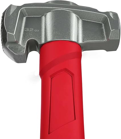 For Milwaukee 48-22-9040 4 IN 1 Linemans Hammer, 32 oz, Camping Hammer, Claw Hammer, Stubby Hammer, Tack Hammer, Hammers Tools, Nail Hammer, Magnetic Hammer, Handy Hammer, Teal Hammer