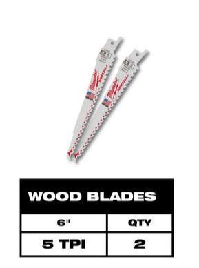 Milwaukee 10-Piece Sawzall Reciprocating Saw Blade Set – 9" Bi-Metal, Multi-Purpose Cutting – Model 49-22-1110
