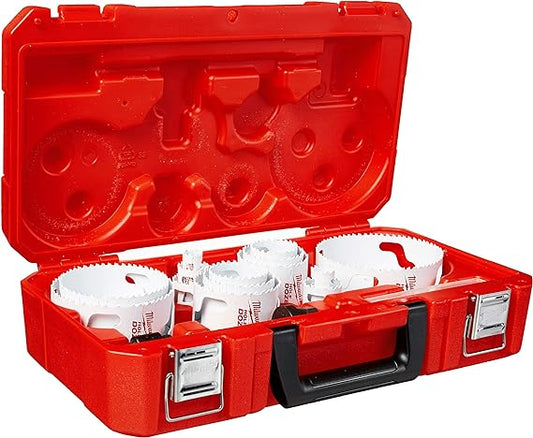 Milwaukee 49-22-4105 Master Electricians Ice Hardened Hole Saw Kit 19 Piece