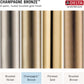 Delta DT062412-CZ 4-Inch Tile-In Square Shower Floor Drain – Champagne Bronze Finish