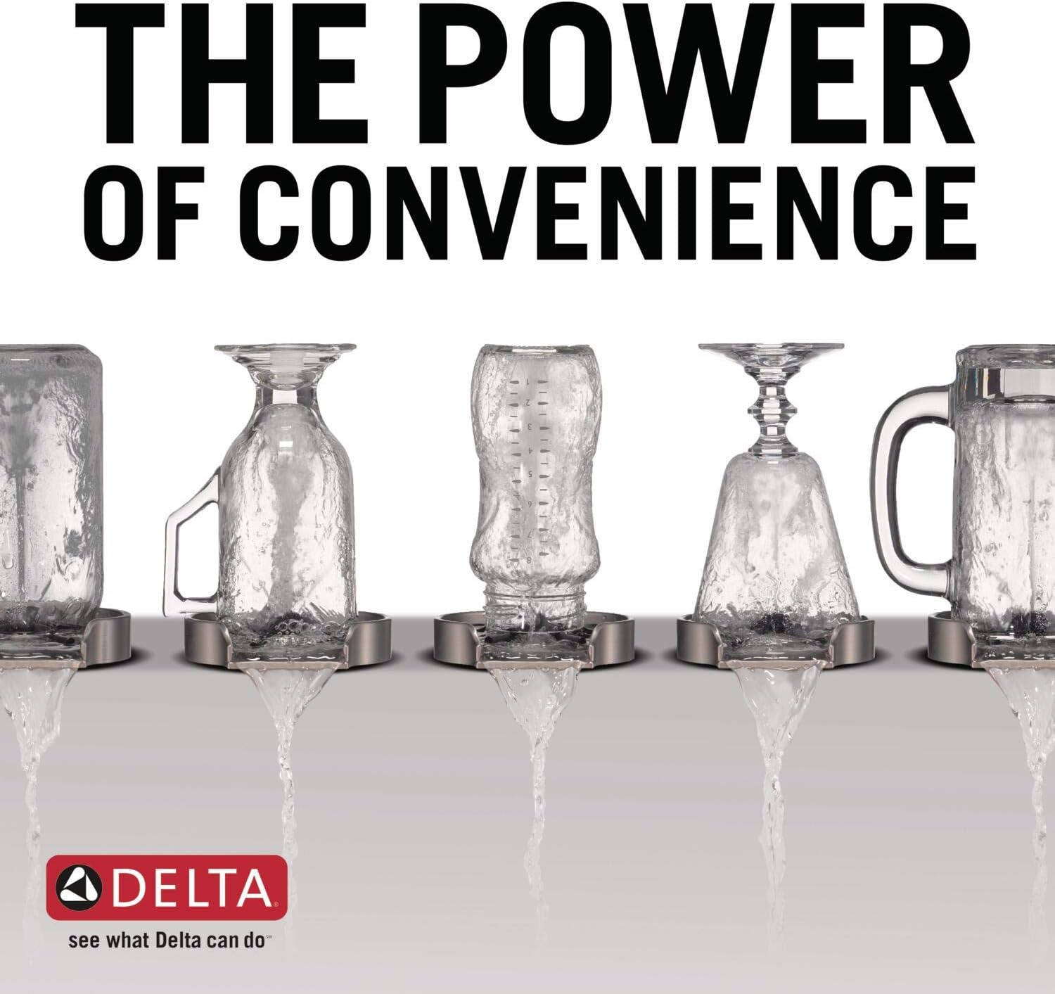 Delta GR250-CZ Glass Rinser Champagne Bronze - alternate view 4
