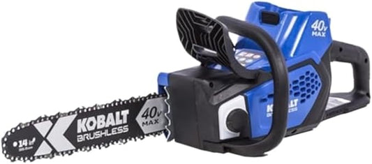 Kobalt 40-Volt 40v Lithium Ion Bare Tool 14-in Cordless Electric Brushless Chainsaw (Battery and Charger Not Included)