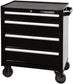 Husky 26 in. W 4-Drawer Rolling Cabinet Tool Box Chest in Gloss Black