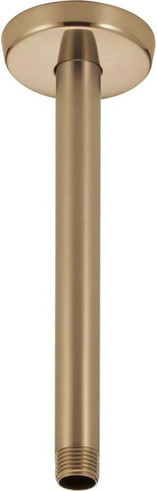 Delta Faucet U4999-CZ Shower Arm and Flange, Champagne Bronze