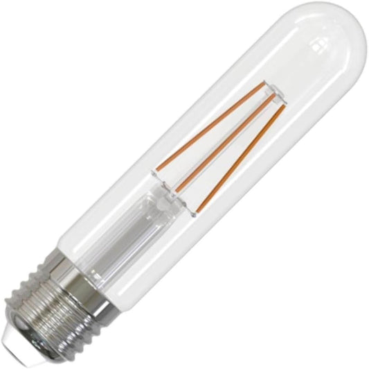 Bulbrite 5W LED T9 Filament Bulb, E26 Base, Dimmable 2700K, Clear