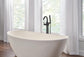 Delta T4759-BLFL Trinsic Floor Mount Freestanding Tub Filler with Hand Shower – Matte Black (Rough Sold Separately)