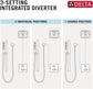Delta T24867-BL Shower Valve Trim Matte Black - alternate view 5
