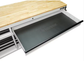 Husky 72 in. 18-Drawer Mobile Workbench with Adjustable-Height Solid Wood Top