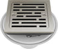 Delta DT062412-SS 4-Inch Tile-In Square Shower Floor Drain – Stainless Steel Finish