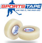 SportsTape Clear Hockey Tape - for Socks and Gear, Easy to Stretch and Tear (10 Pack), One Size