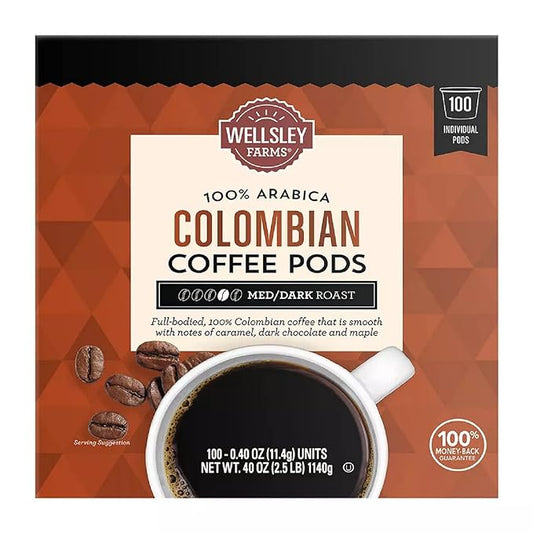 Wellsley Farms Colombian K-Cup Pods, 100 ct.