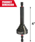 Milwaukee 48-32-2350 SHOCKWAVE Conduit Reaming Bit Holder 1/2in, 3/4in & 1in EMT (Limited Edition)