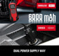CRAFTSMAN Tire Inflator Portable Air Compressor, Cordless Mini Air Pump for Car Tires with Digital Tire Pressure Gauge, 6000mAh Battery Powered Air Pump, Max Pressure 150 PSI, 12V DC Corded