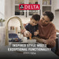 Delta T4759-CZFL Trinsic Freestanding Tub Filler Champagne Bronze - alternate view 7