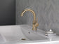 Delta 559HA-CZ-DST Trinsic Single Handle High-Arc Bathroom Faucet – Champagne Bronze, Diamond Seal Technology