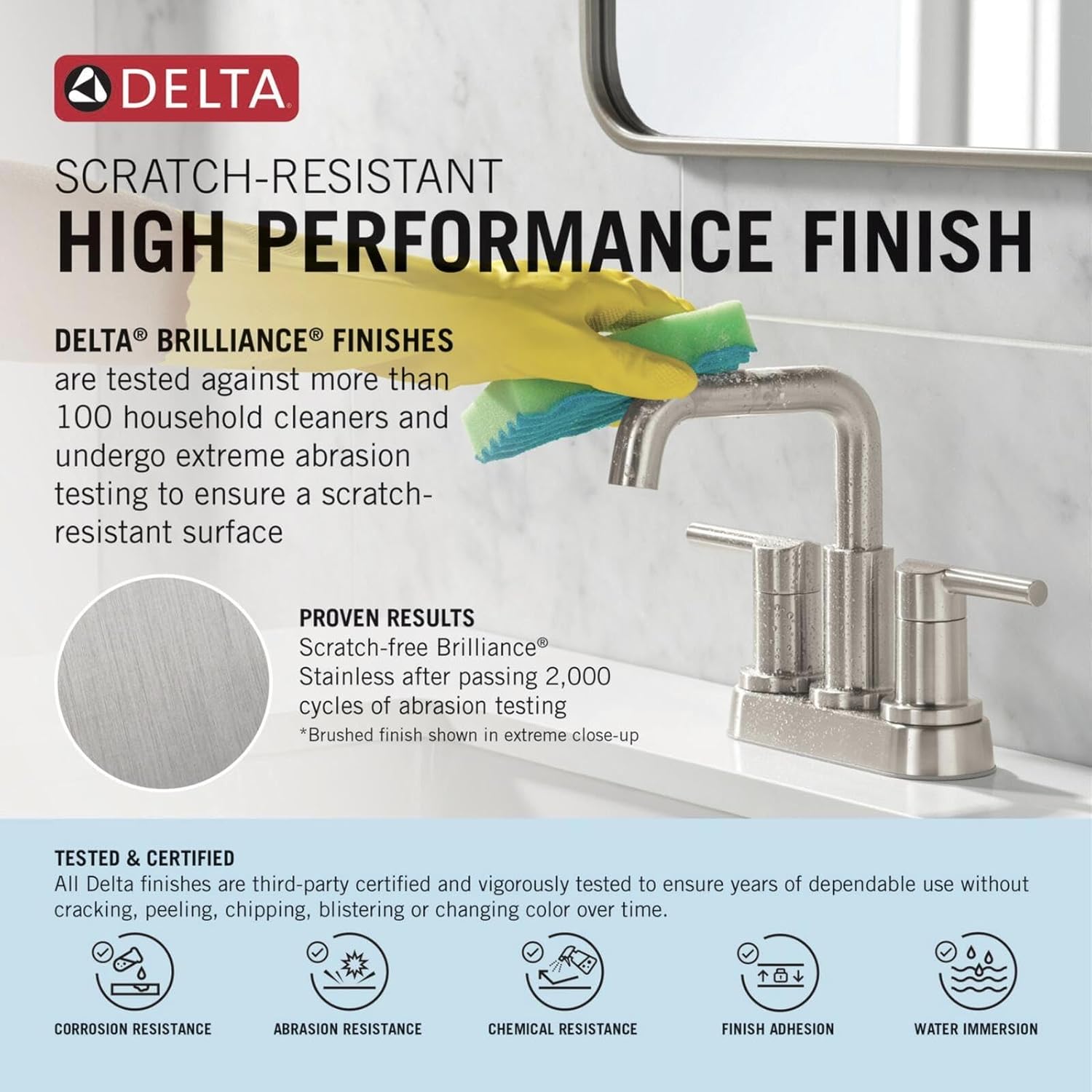 Delta T4759-CZFL Trinsic Freestanding Tub Filler Champagne Bronze - alternate view 9