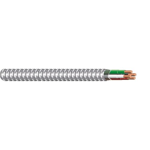 Southwire 10/3 Armorlite Metal Clad (MC) Cable 125 ft Aluminum Armor