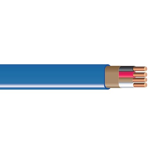 Southwire Romex SIMpull 14/3 NM-B Copper Wire with Ground 100 ft Blue (63946928)