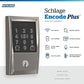 Schlage BE499WB CEN 619 Encode Plus Smart WiFi Deadbolt Lock