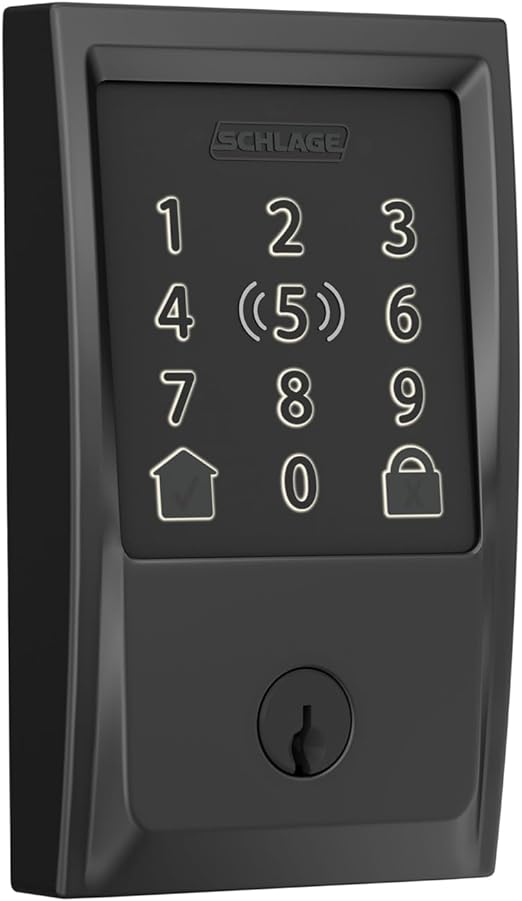 Schlage BE499WB CEN 622 Encode Plus Smart WiFi Deadbolt Lock