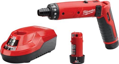 Milwaukee 2101-22 M4 1/4 Hex Screwdriver Kit W/2 Bat - Your Ultimate Precision Tool