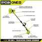 RYOBI Cordless ONE+ TELESCOPING Power Scrubber KIT